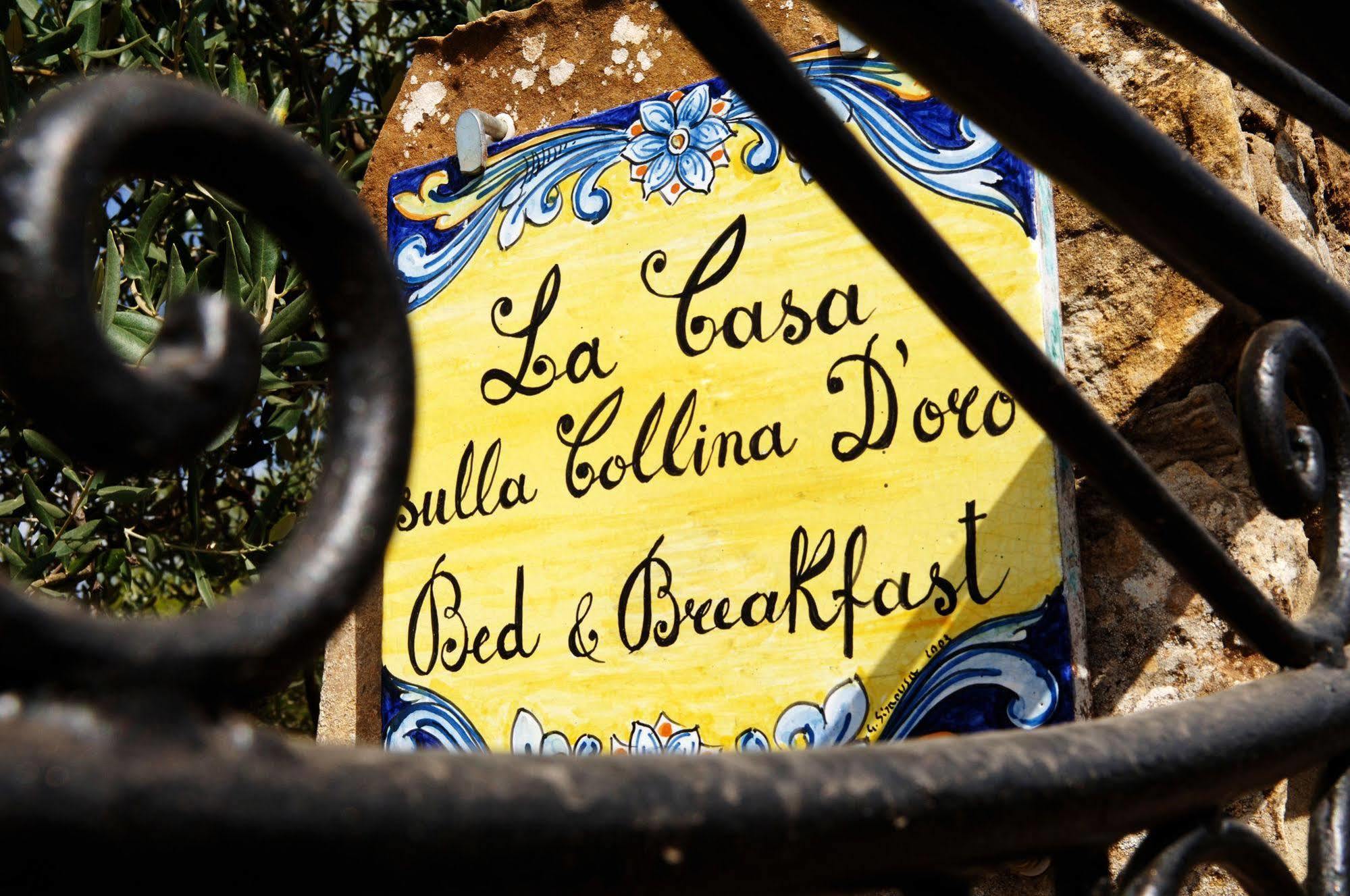 La Casa Sulla Collina D'Oro Bed & Breakfast Piazza Armerina Ngoại thất bức ảnh